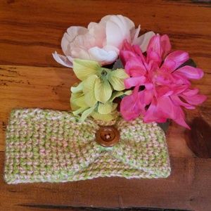 Handmade 3-6 month headband/ear warmer